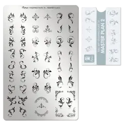 Master plan 2, NO. 76 stampingplade,  Moyra